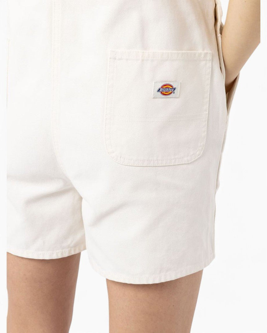 Dickies Duck Canvas Short Bib Kadın Tulum