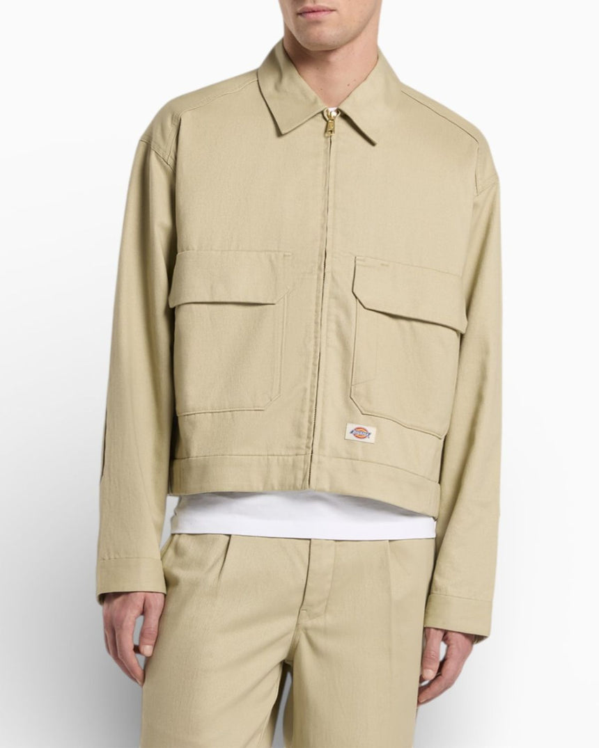 Hemp Twill Trucker Men's Jacket