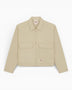 Hemp Twill Trucker Men's Jacket