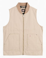 Dickies Quilted Canvas Erkek Yelek Desert Sand