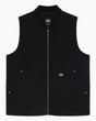 Dickies Quilted Canvas Erkek Yelek Black
