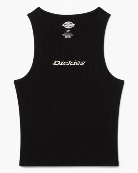 Dickies Rib Top Kadın Atlet Black