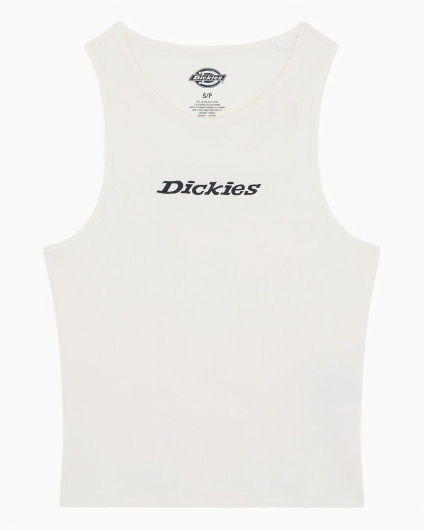 Dickies Rib Top Kadın Atlet Egret