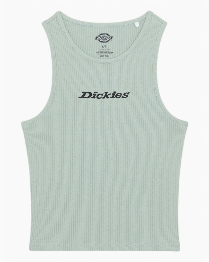 Dickies Rib Top Kadın Atlet Iceberg Green