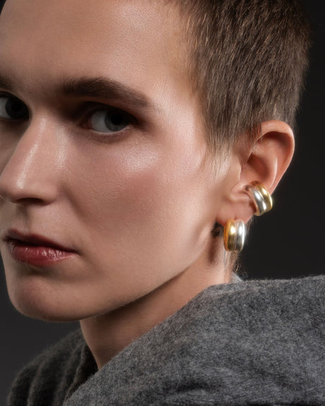 Dieci Dita Far Ends Earcuff Gold/Silver