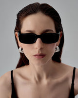 Dieci Dita Pulsar Earrings Silver