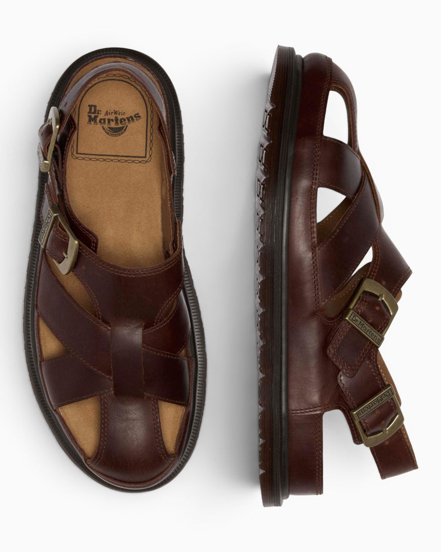 The San Archive Fisherman Leather Sandals