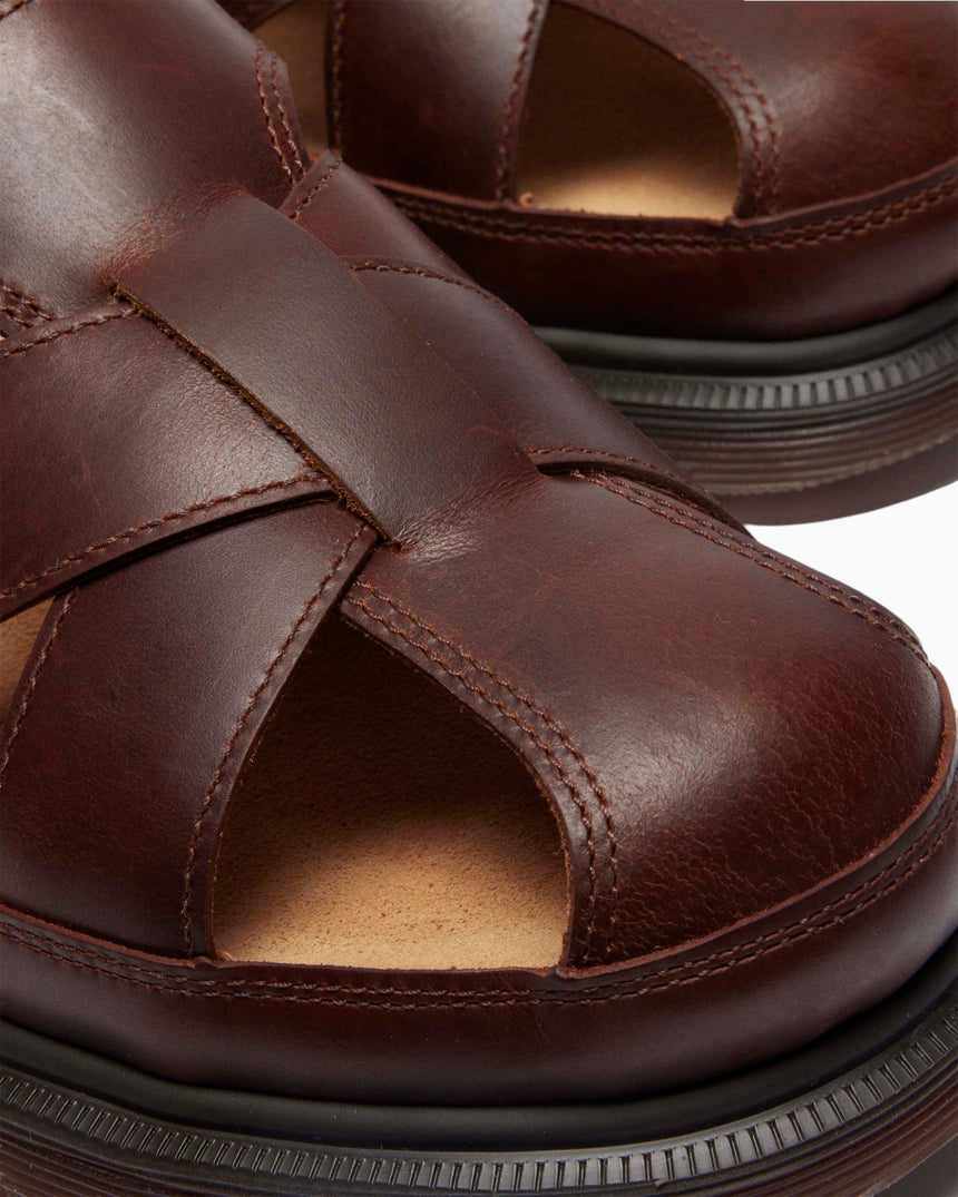The San Archive Fisherman Leather Sandals