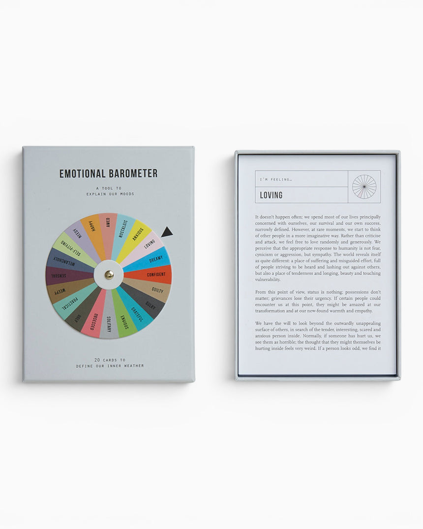 Emotional Barometer, Mood Tracker Cards