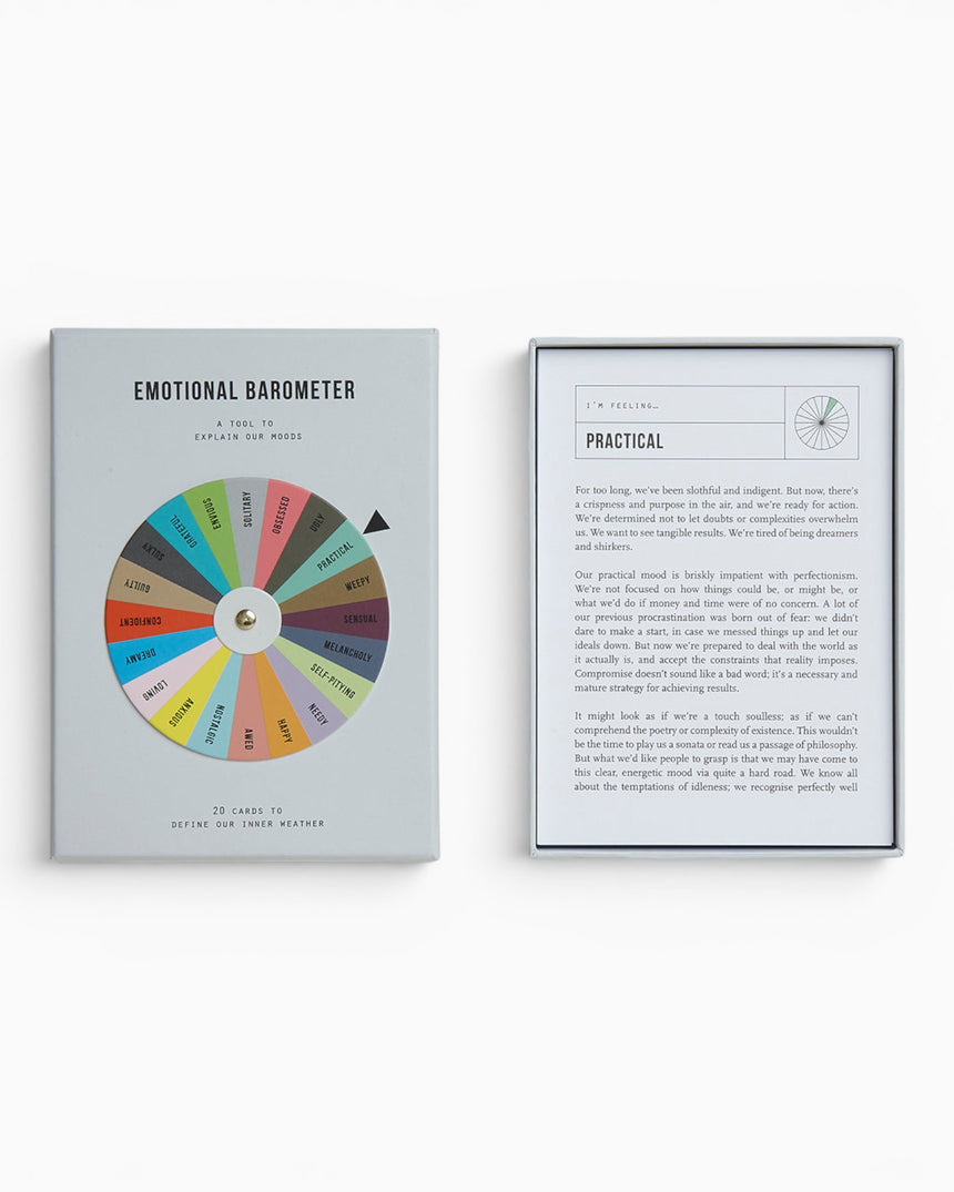 Emotional Barometer, Mood Tracker Cards
