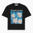 Études Studio Andy Warhol Flowers Regular T‑Shirt Black