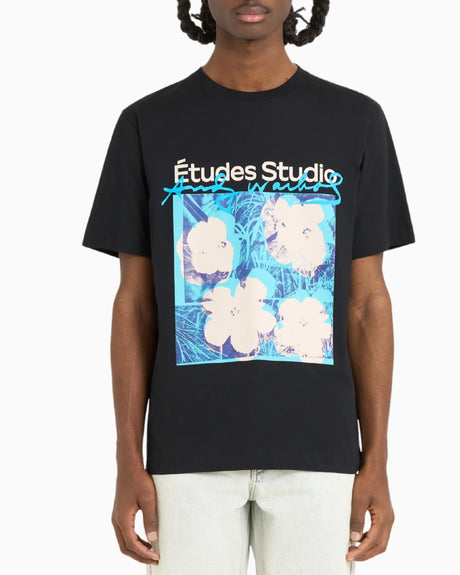 Études Studio Andy Warhol Flowers Regular T‑Shirt