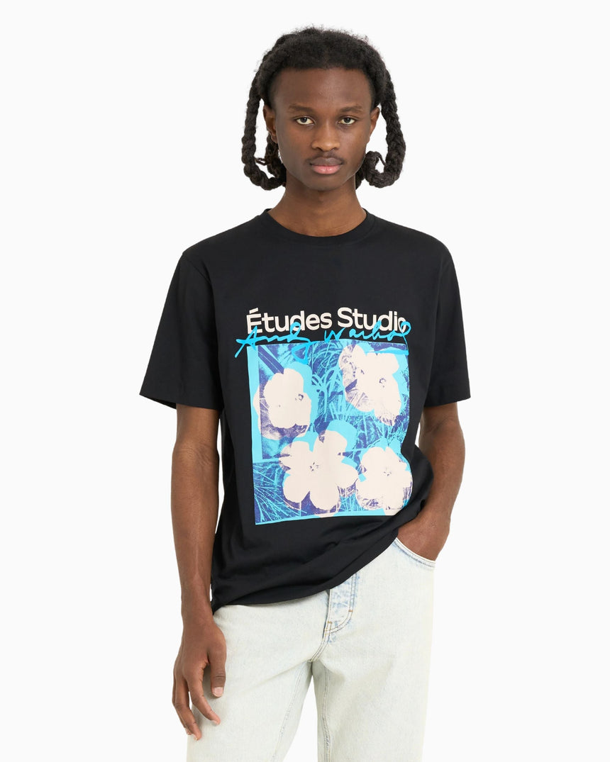 Études Studio Andy Warhol Flowers Regular T‑Shirt