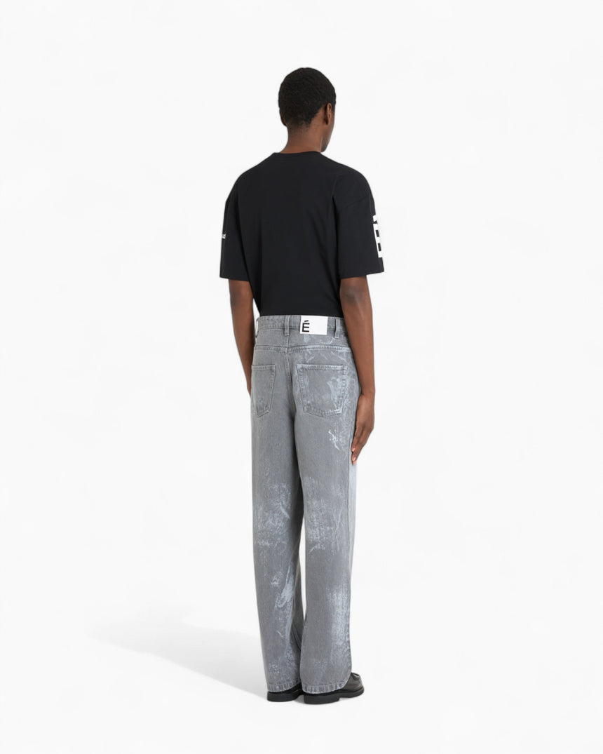 Loose Painted Men's Jeans