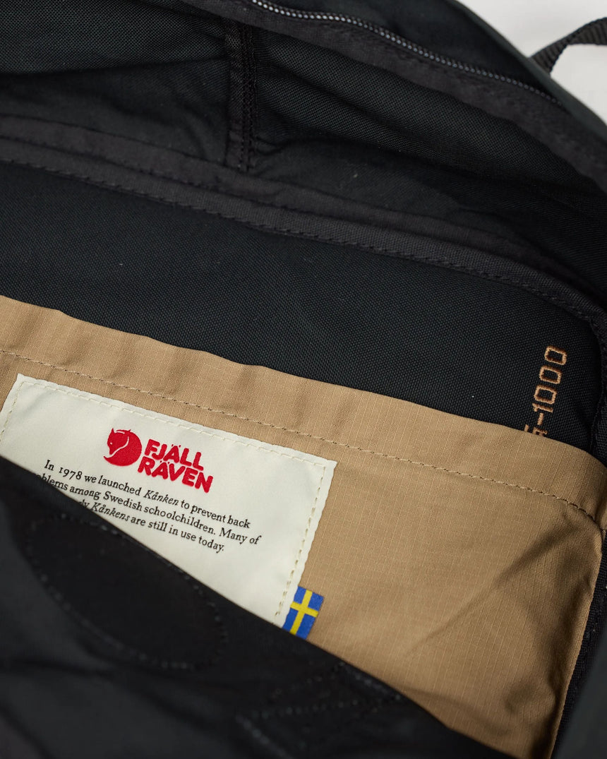 Kånken Premium Black Backpack