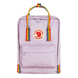 Fjällräven Kånken Rainbow Sırt Çantası Pastel Lavender-Rainbow Pattern