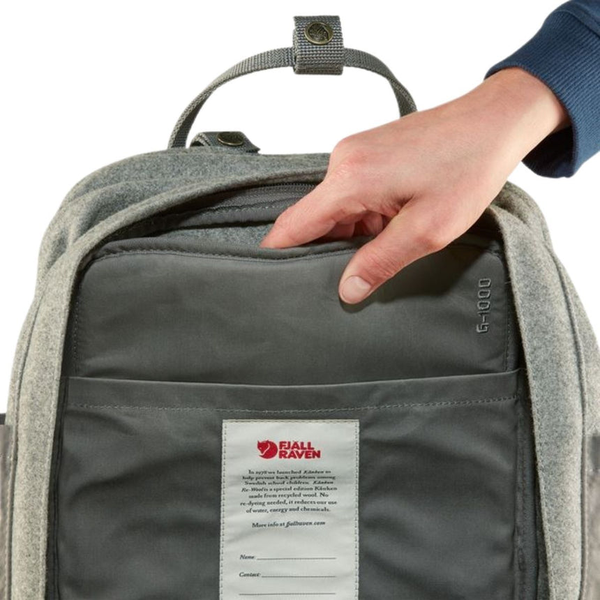 Fjällräven Kånken Re-Wool Laptop 15" Sırt Çantası 