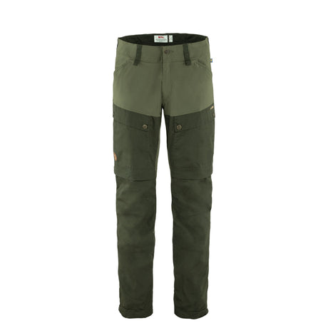 Fjällräven Keb Gaiter Trousers - Erkek Deep Forest-Laurel Green