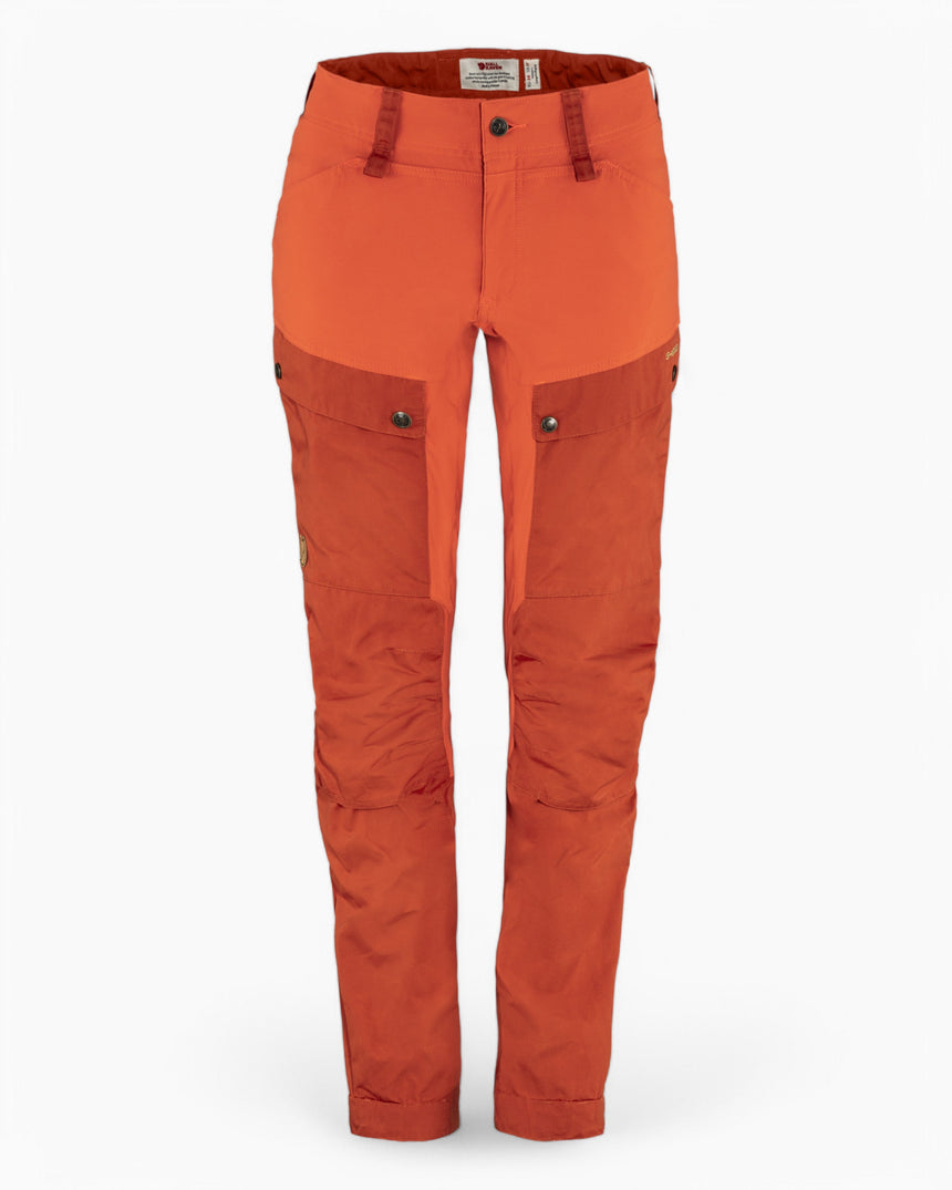 Fjällräven Keb Trousers - Women Cabin Red - Rowan Red