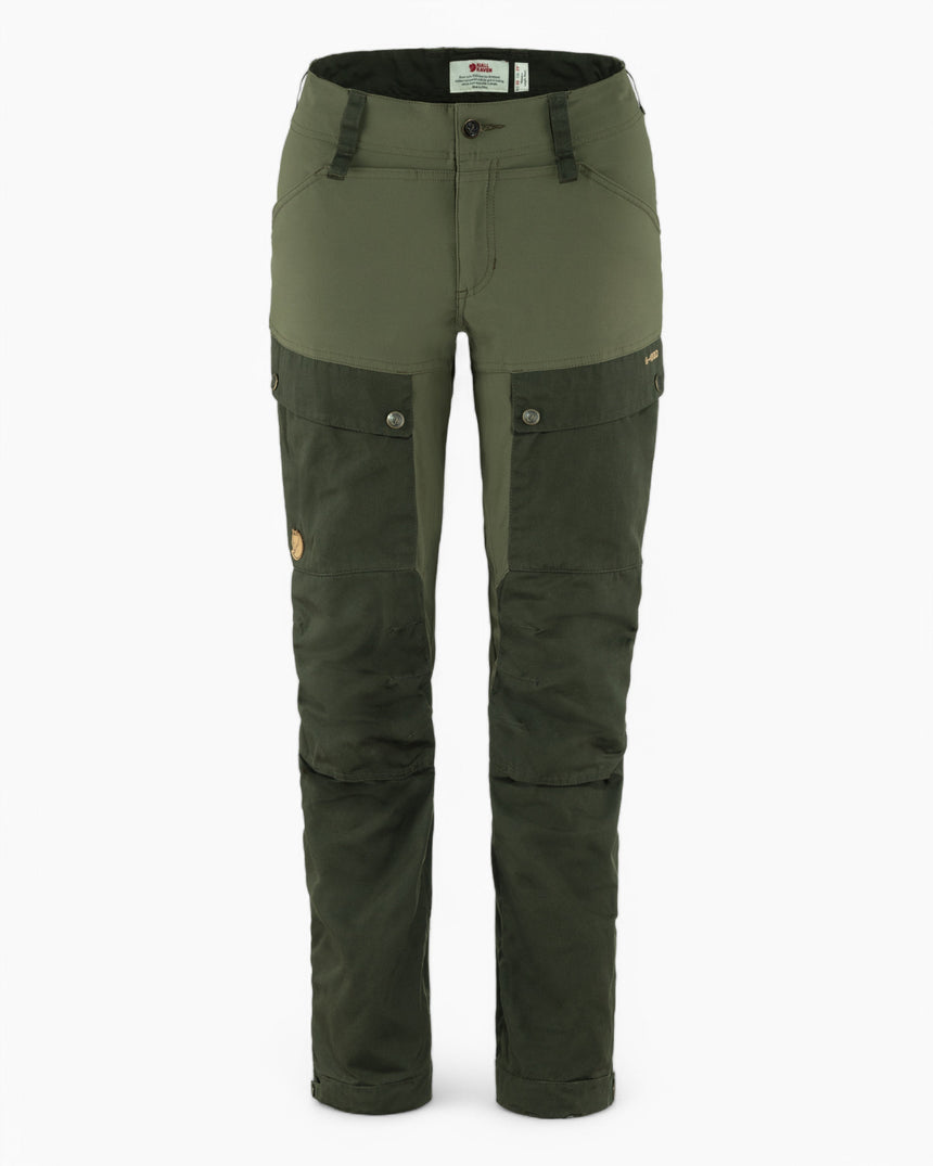 Fjällräven Keb Trousers - Women Deep Forest - Laurel Green
