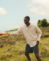 Base Cotton Linen Men's Polo