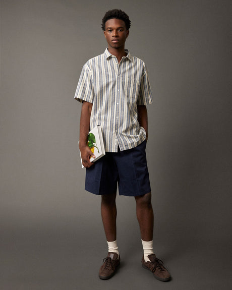 Cosmos Linen Men's Shirt