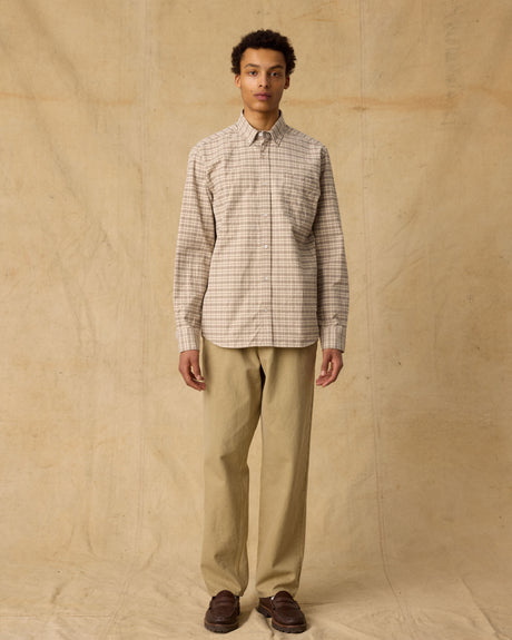 Creek Heavy Flannel Check Men's Shirt