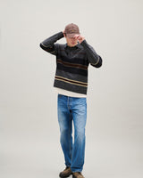 Dawn Stripe Knit Men's Polo