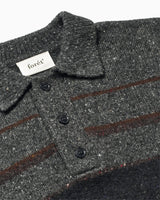 Dawn Stripe Knit Men's Polo