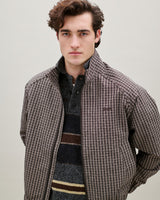 Dawn Stripe Knit Men's Polo