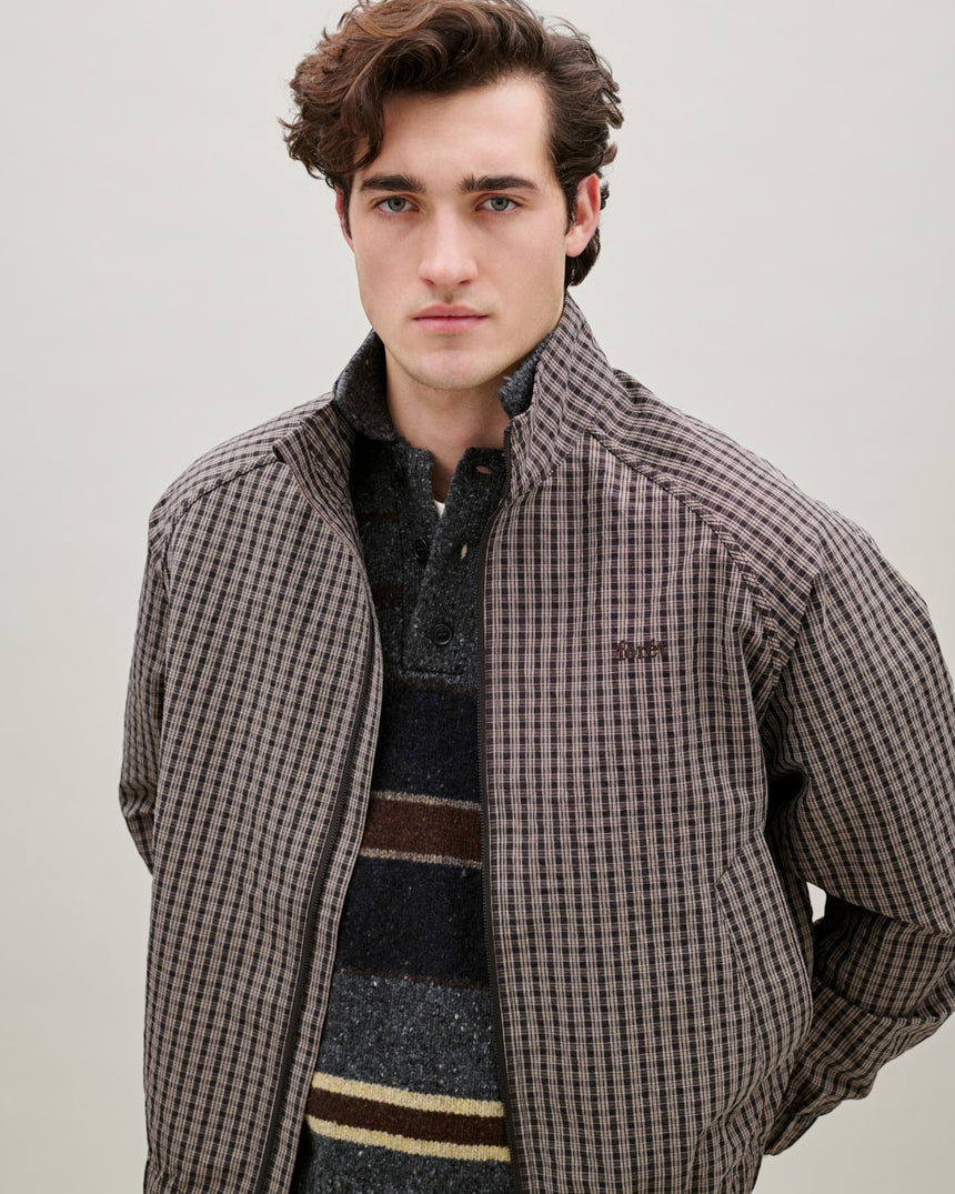 Dawn Stripe Knit Men's Polo