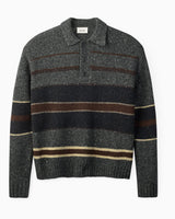 Dawn Stripe Knit Men's Polo