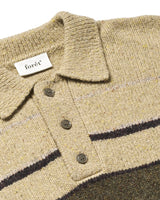 Dawn Stripe Knit Men's Polo