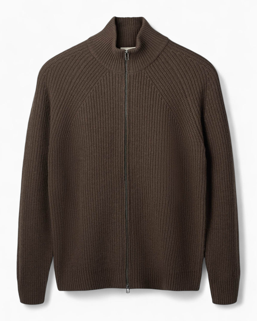 Delta Wool Men's Zip Knit
