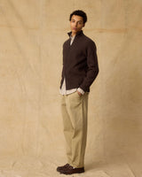 Delta Wool Men's Zip Knit