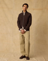 Delta Wool Men's Zip Knit