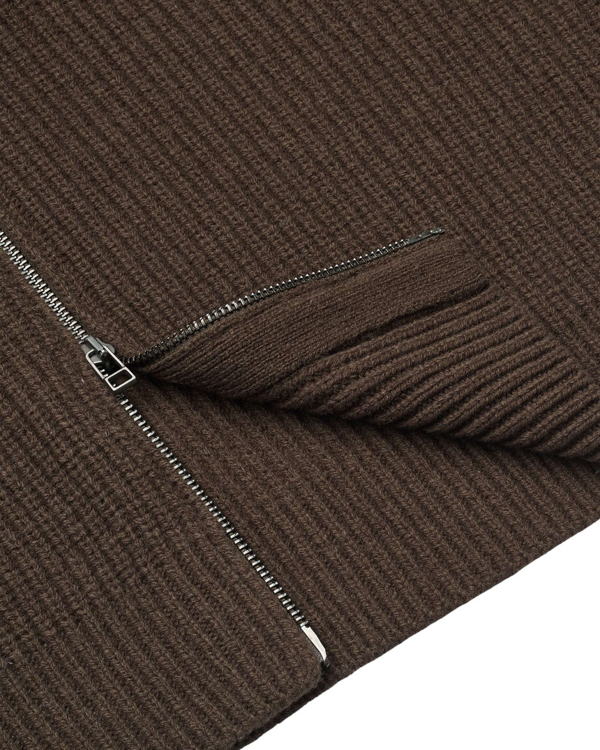 Delta Wool Men's Zip Knit