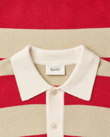 Frost Stripe Knit Men's Polo