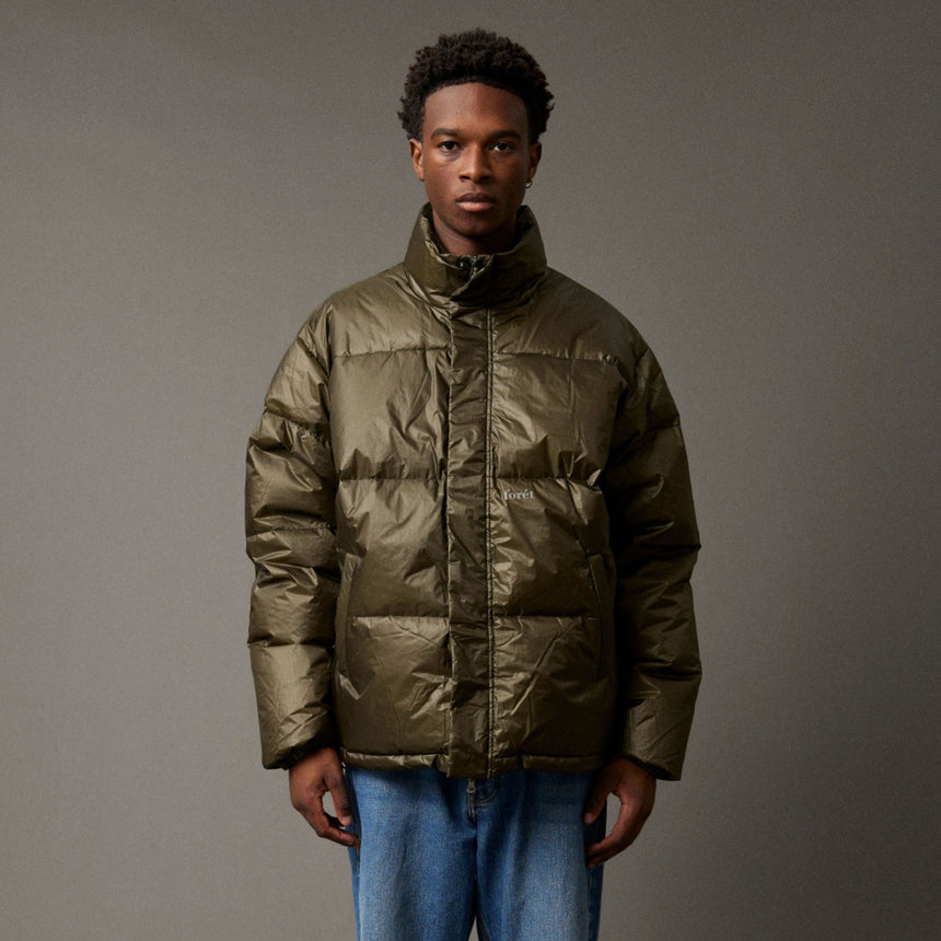 Oat Puffer Men's Jacket