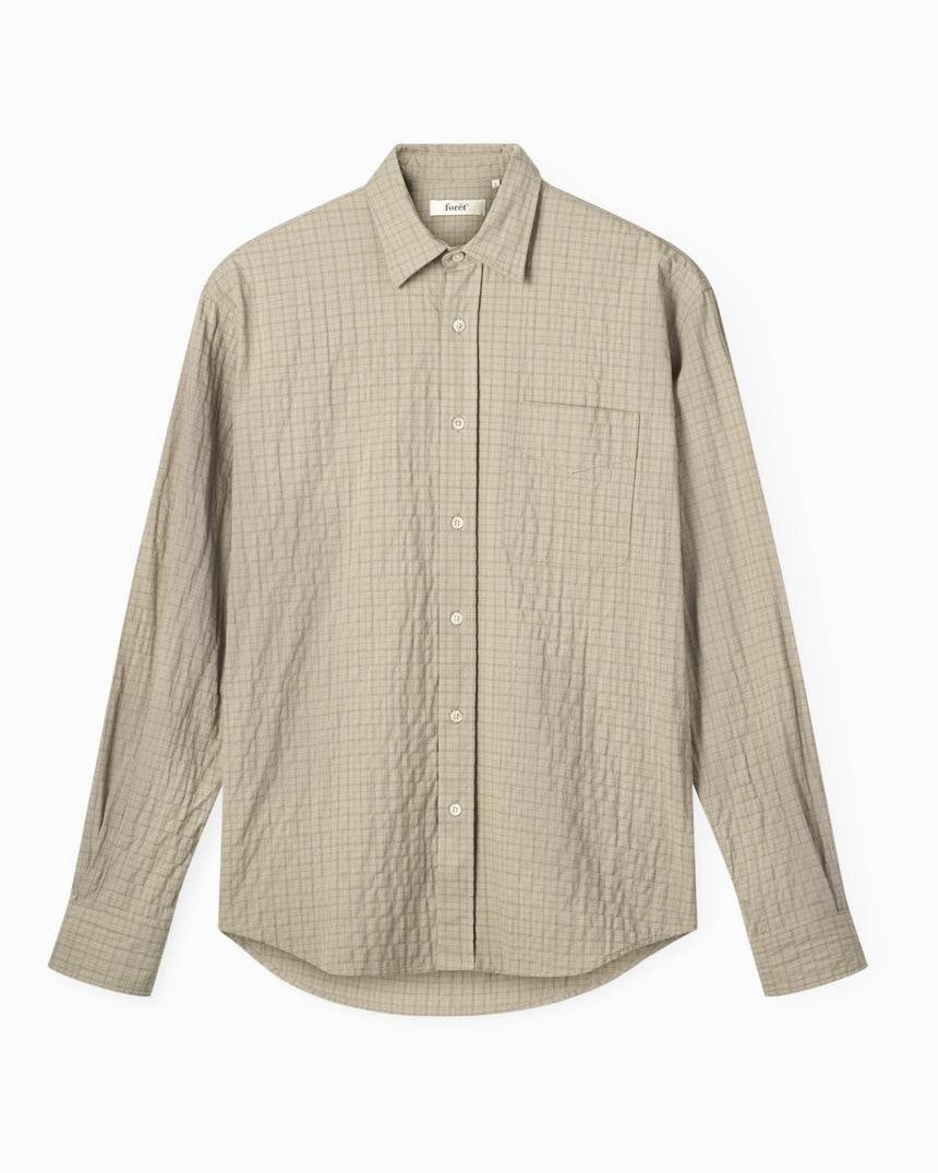 Scout Relaxed Fit Micro Check Men's Shirt