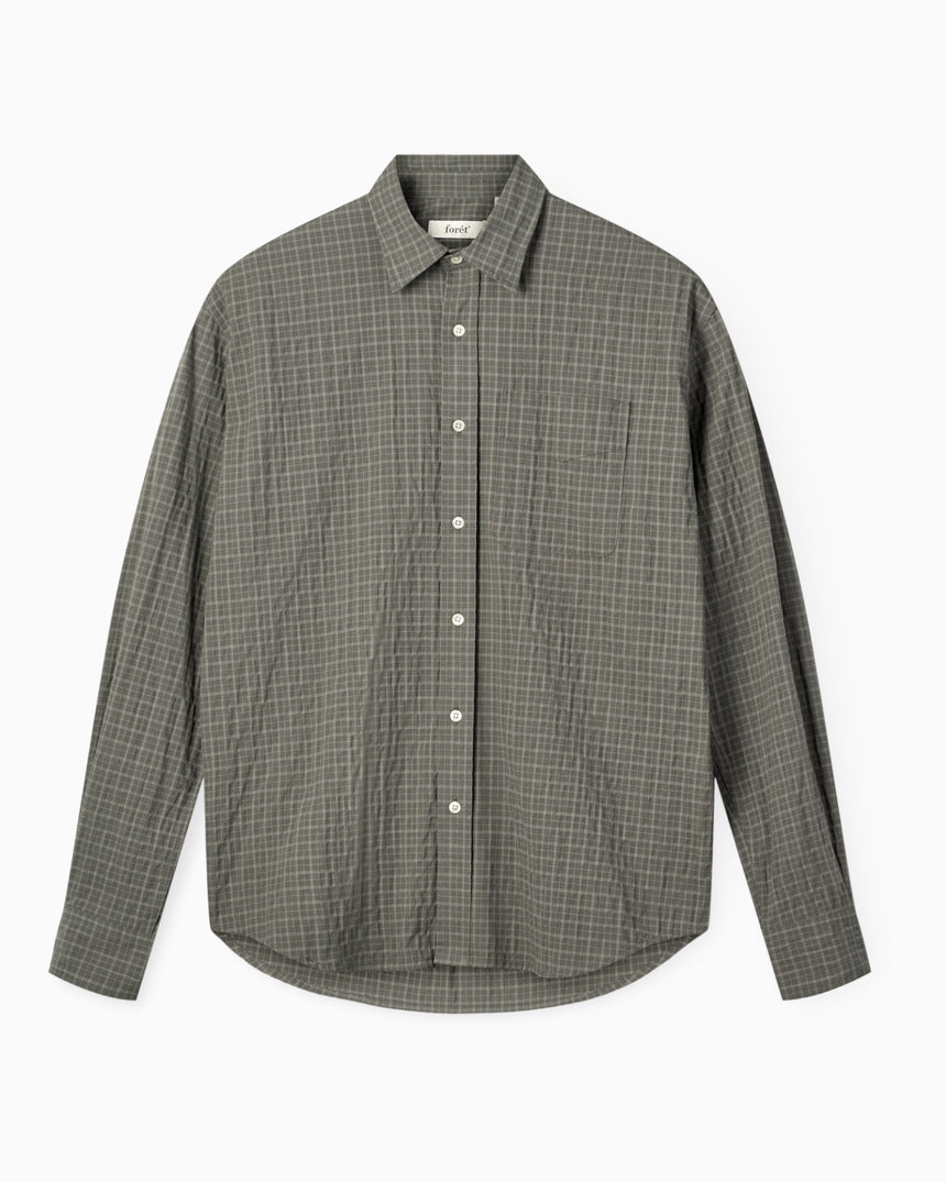 Scout Relaxed Fit Micro Check Men's Shirt