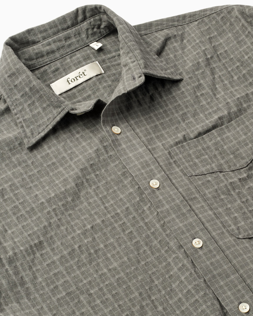 Scout Relaxed Fit Micro Check Men's Shirt