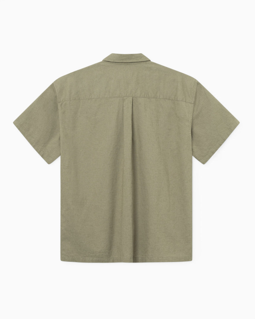 Serene Linen Short Sleeve Shirt