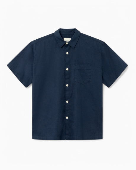 Serene Linen Short Sleeve Shirt