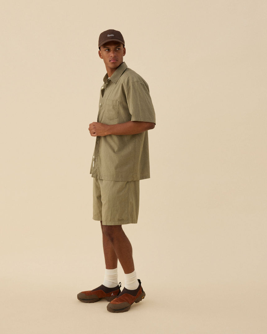 Serene Linen Short Sleeve Shirt
