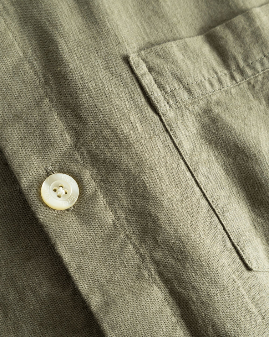 Serene Linen Short Sleeve Shirt