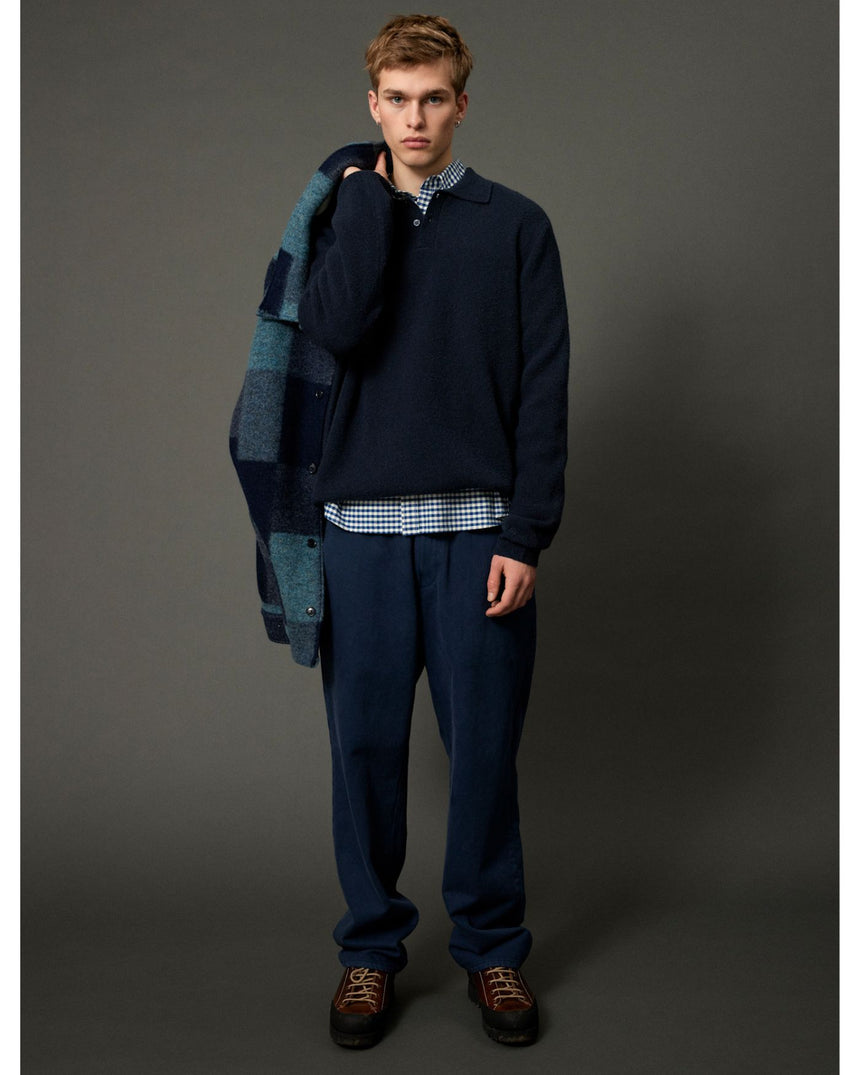 Timber Brushed Polo Men's Knit