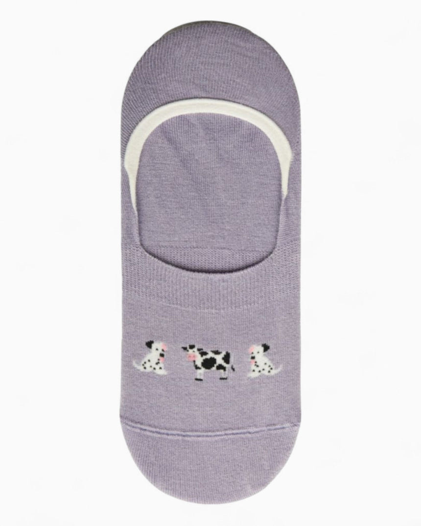 Cow Women's Ballerina Socks