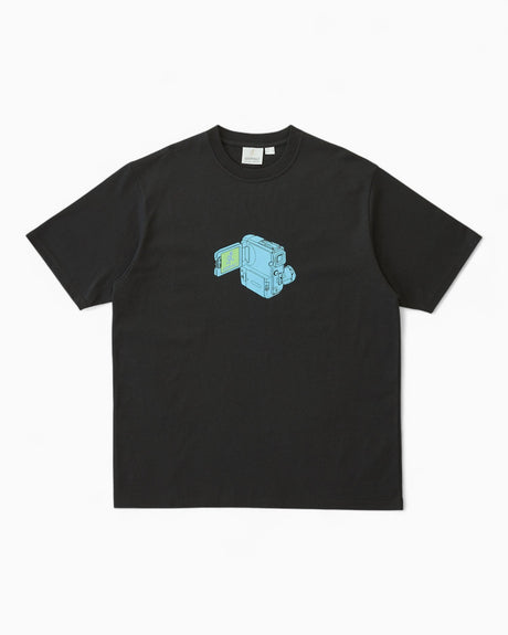 Gramicci Camcorder Tee Vintage Black