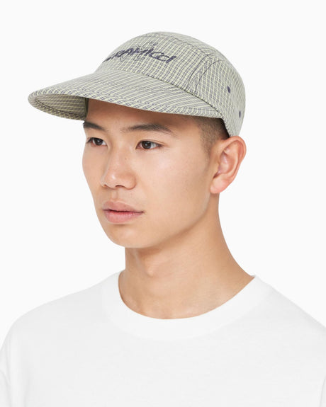 Checkered Long Bill Cap